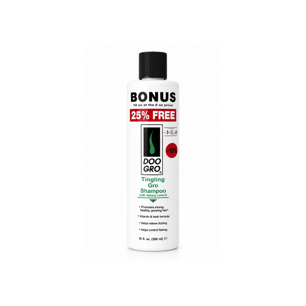 DOO GRO – SHAMPOING TINGLING GRO ANTI-PELLICULAIRE – 300 ml