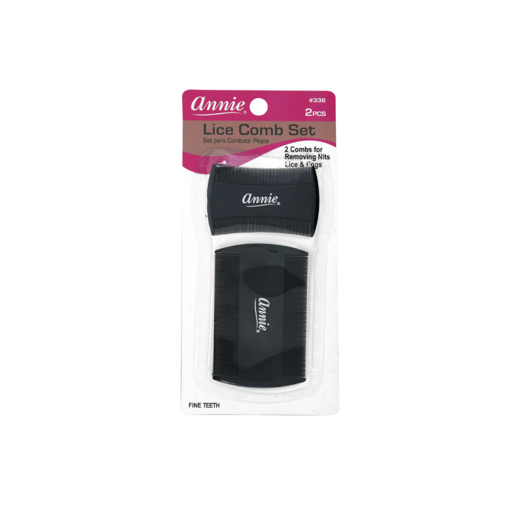 ANNIE – ENSEMBLE DE 2 PEIGNES ANTI-POUX