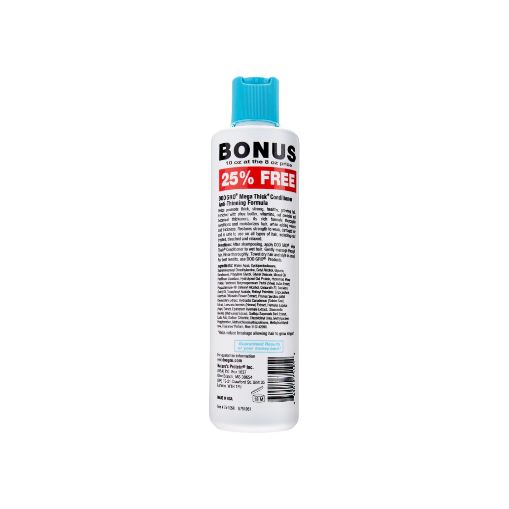 DOO GRO – APRÈS-SHAMPOING MEGA THICK ANTI-AMINCISSEMENT – 300 ml