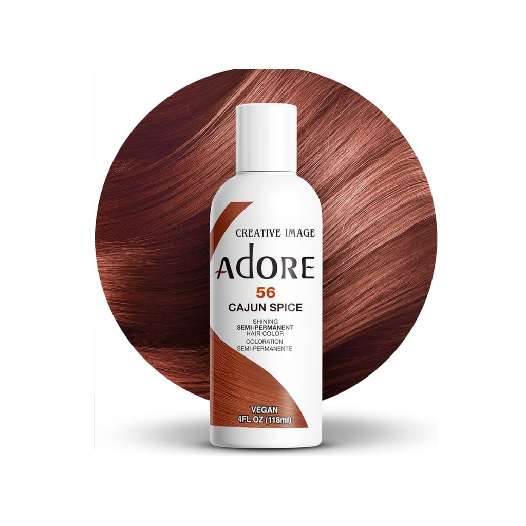 ADORE – COLORATION CAPILLAIRE SEMI-PERMANENTE #56 ÉPICE CAJUN 4 OZ