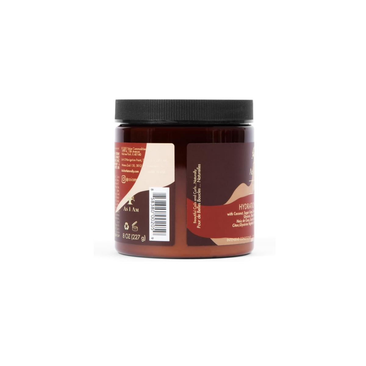 AS I AM – APRÈS-SHAMPOOING INTENSE HYDRATANT CLASSIQUE ELATION 8 OZ