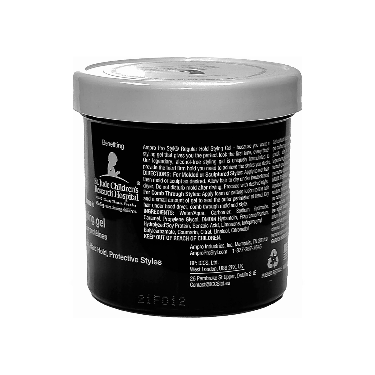 AMPRO PRO STYL – GEL COIFFANT PROTÉINÉ FIXATION NORMALE