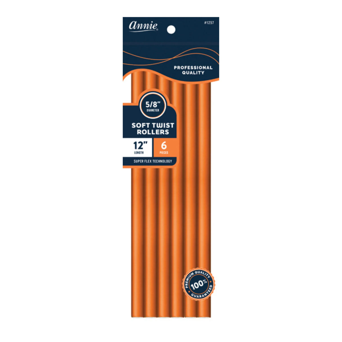 ANNIE - ROULEAUX SOUPLES FLEXIBLES 12 PO POUR BOUCLES SANS CHALEUR