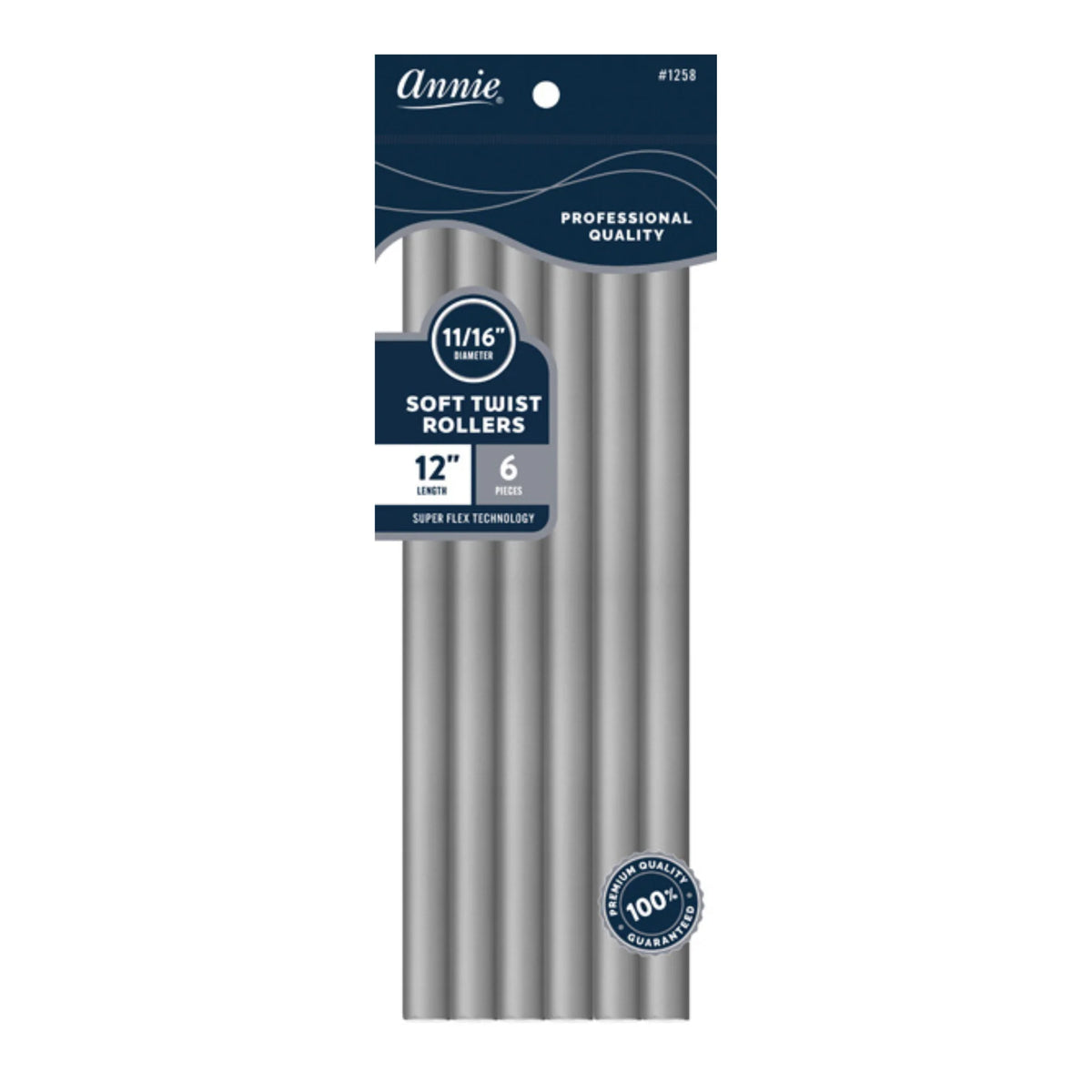 ANNIE - ROULEAUX SOUPLES FLEXIBLES 12 PO POUR BOUCLES SANS CHALEUR