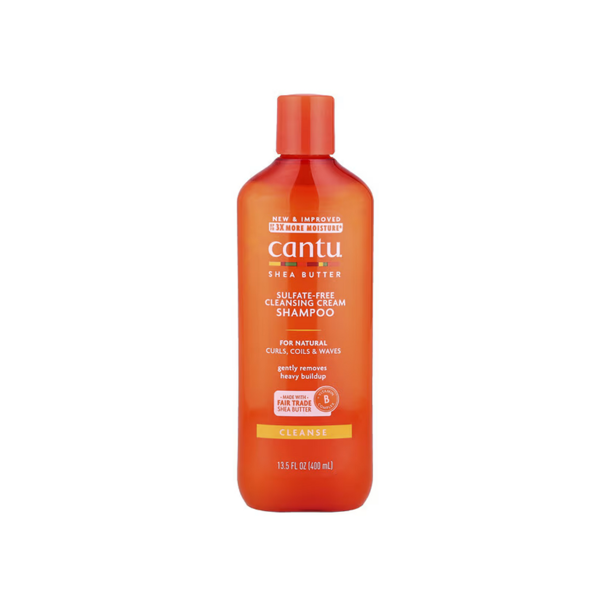 CANTU – SHAMPOOING CRÈME NETTOYANTE SANS SULFATES AU BEURRE DE KARITÉ