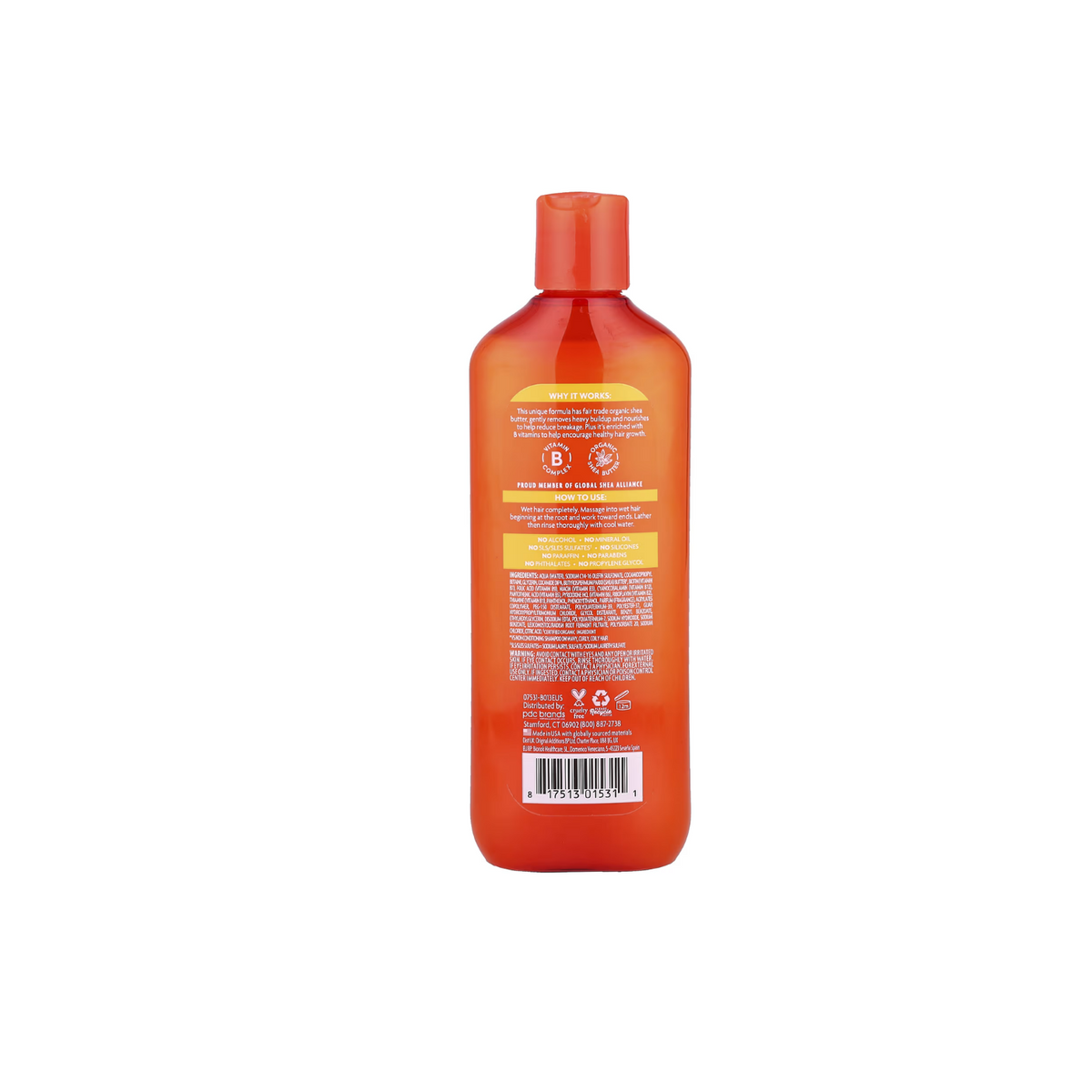 CANTU – SHAMPOOING CRÈME NETTOYANTE SANS SULFATES AU BEURRE DE KARITÉ