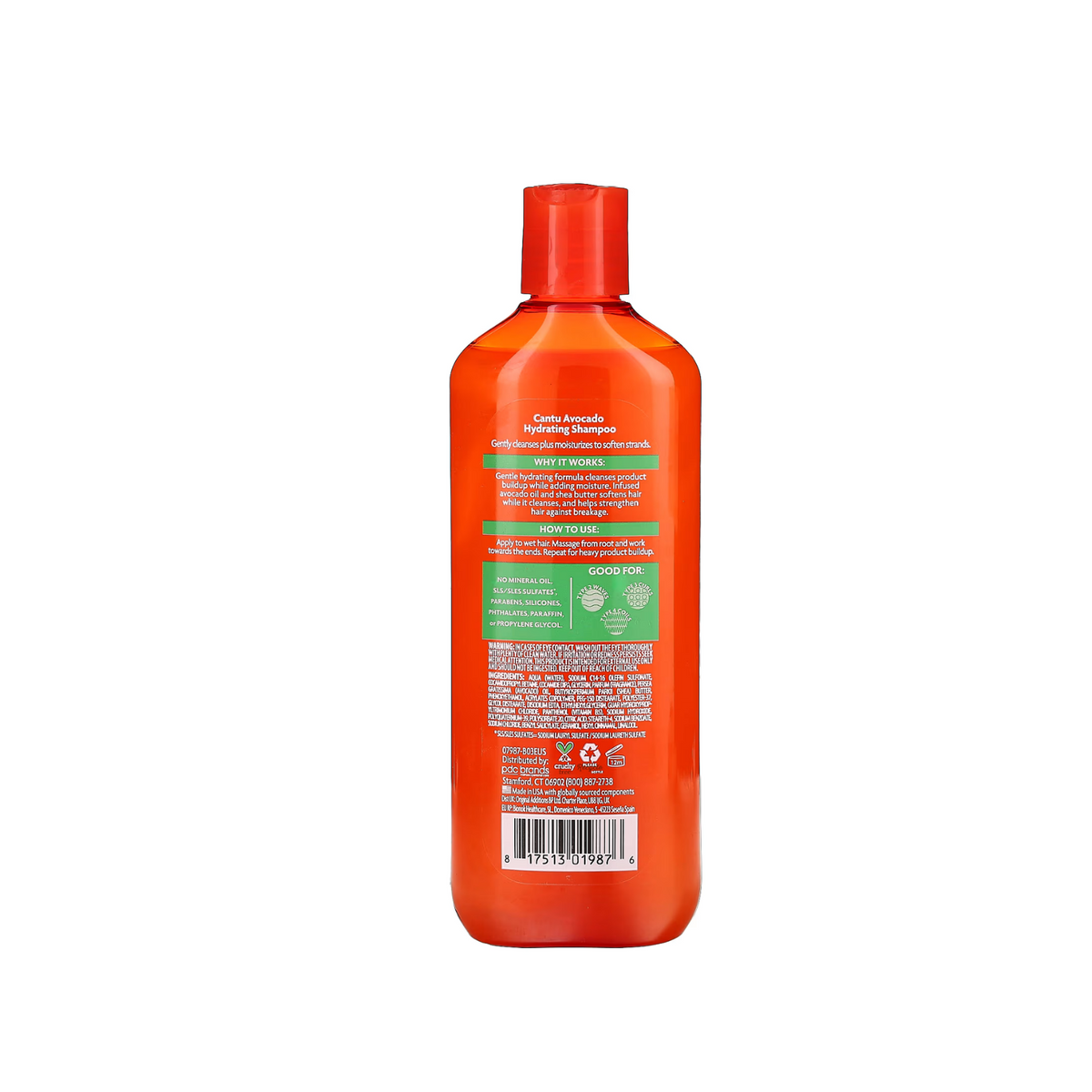 CANTU – SHAMPOOING HYDRATANT À L’HUILE D'AVOCAT