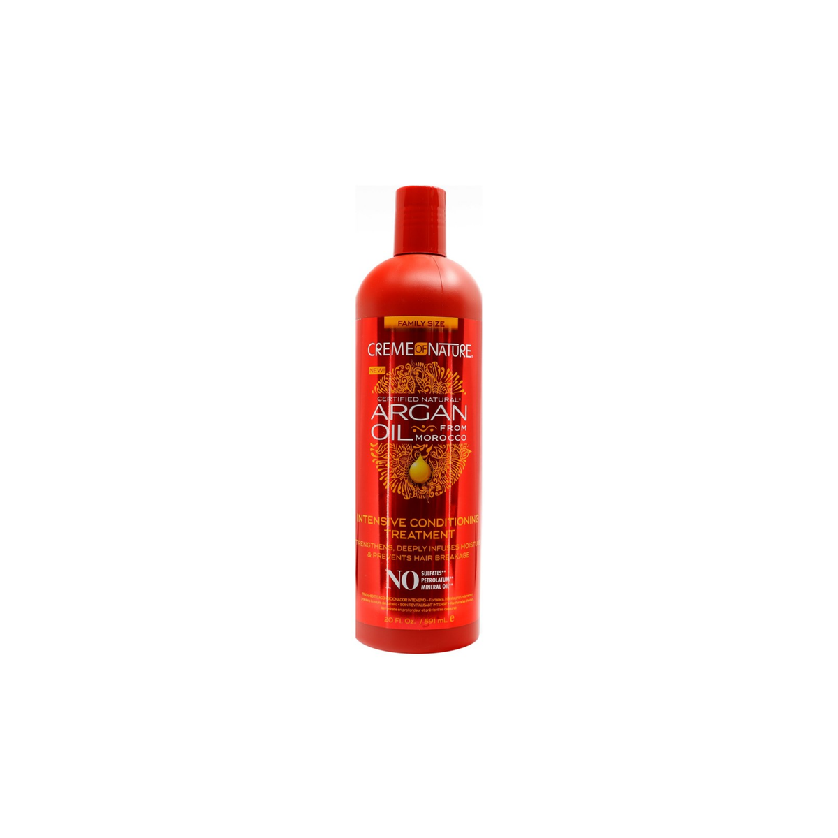 CREME OF NATURE – TRAITEMENT INTENSIF DE CONDITIONNEMENT À L’HUILE D’ARGAN DU MAROC