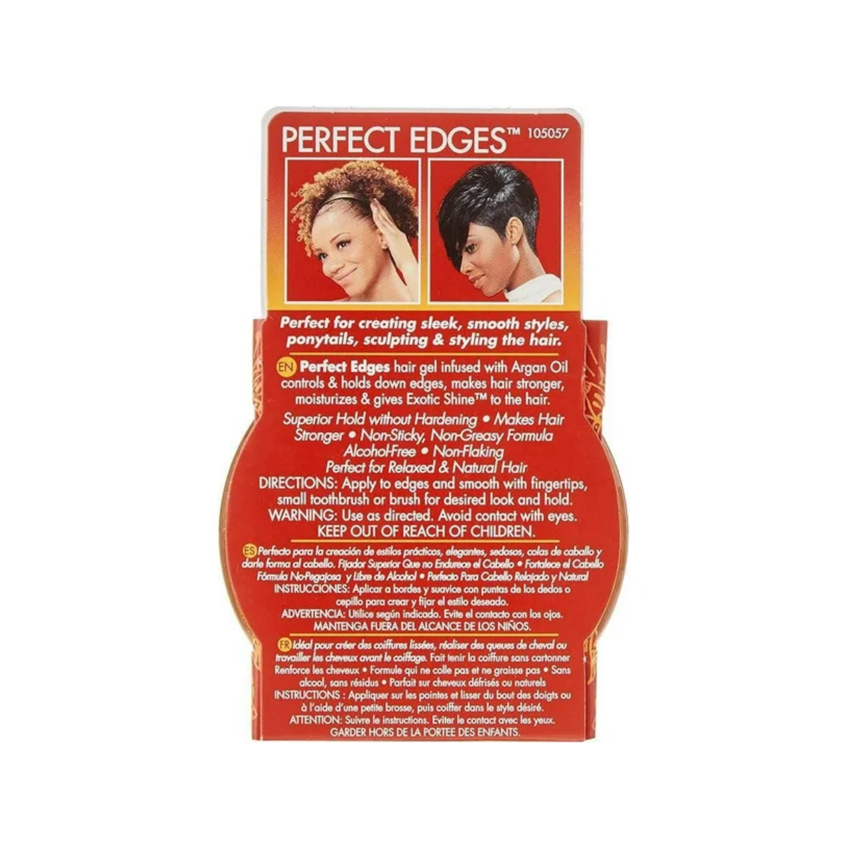 CREME OF NATURE – PERFECT EDGES À L’HUILE D’ARGAN 2,25 OZ