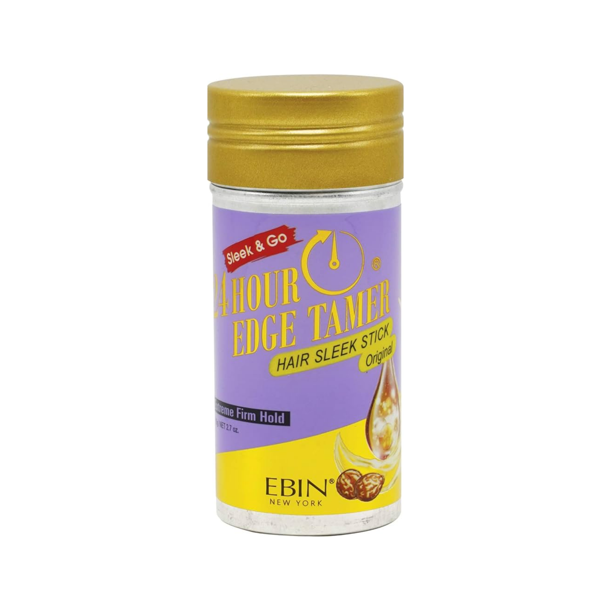 EBIN NEW YORK – 24 HOUR EDGE TAMER BÂTON DE CIRE ORIGINAL 2,7 OZ