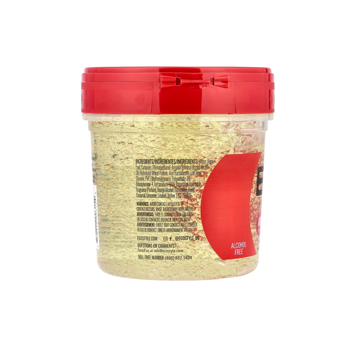ECO STYLE – GEL COIFFANT À L’HUILE D’ARGAN