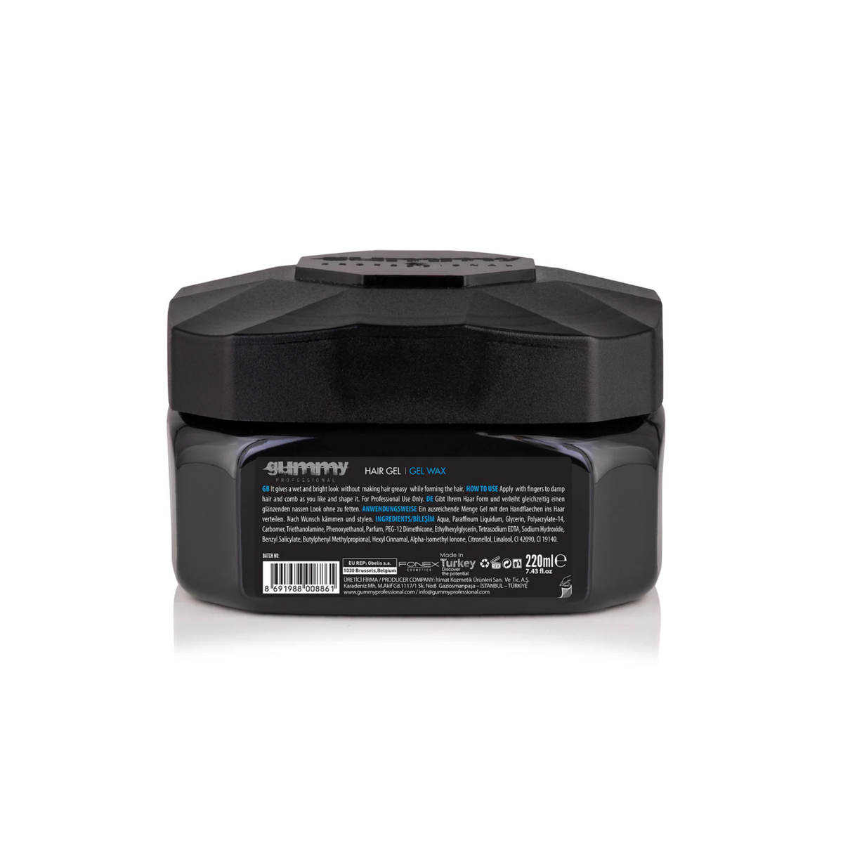 GUMMY – GEL WAX MAXIMUM HOLD EXTREME LOOK 220 ML