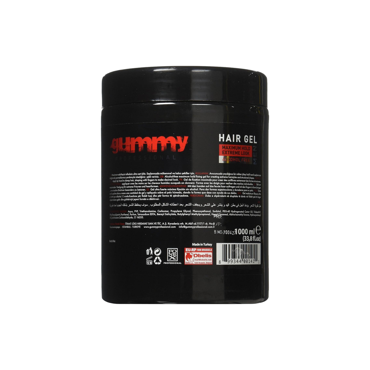 GUMMY PROFESSIONAL – GEL COIFFANT TENUE MAXIMALE