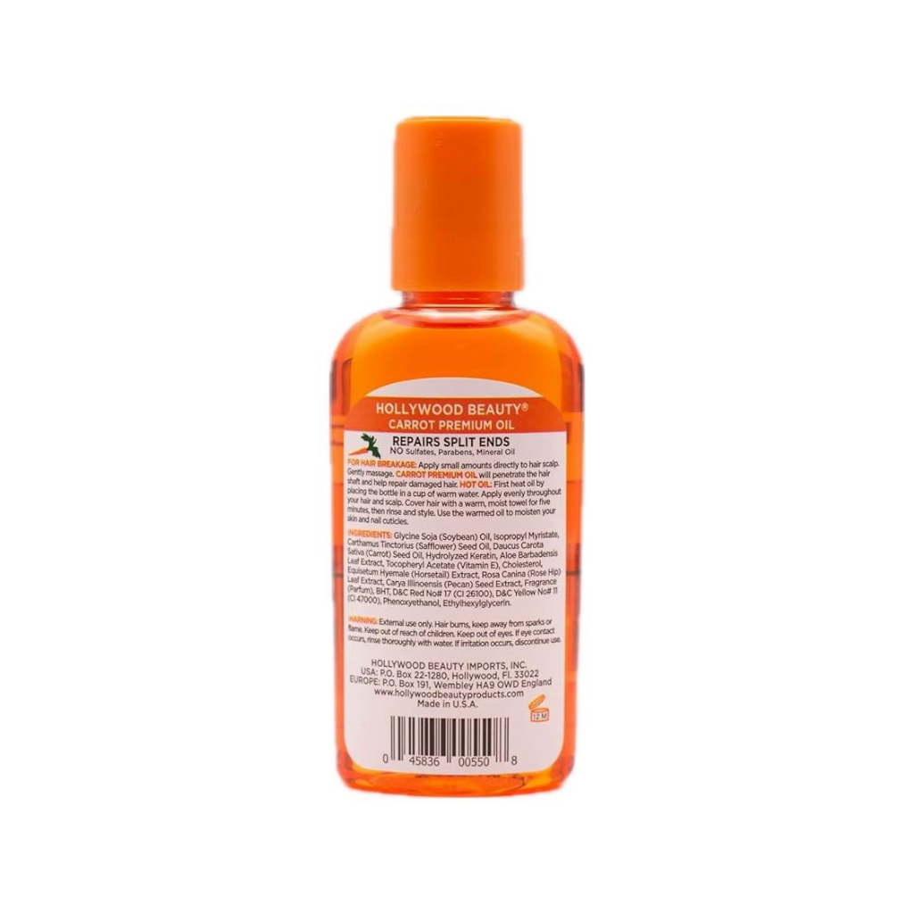 HOLLYWOOD BEAUTY CARROT OIL