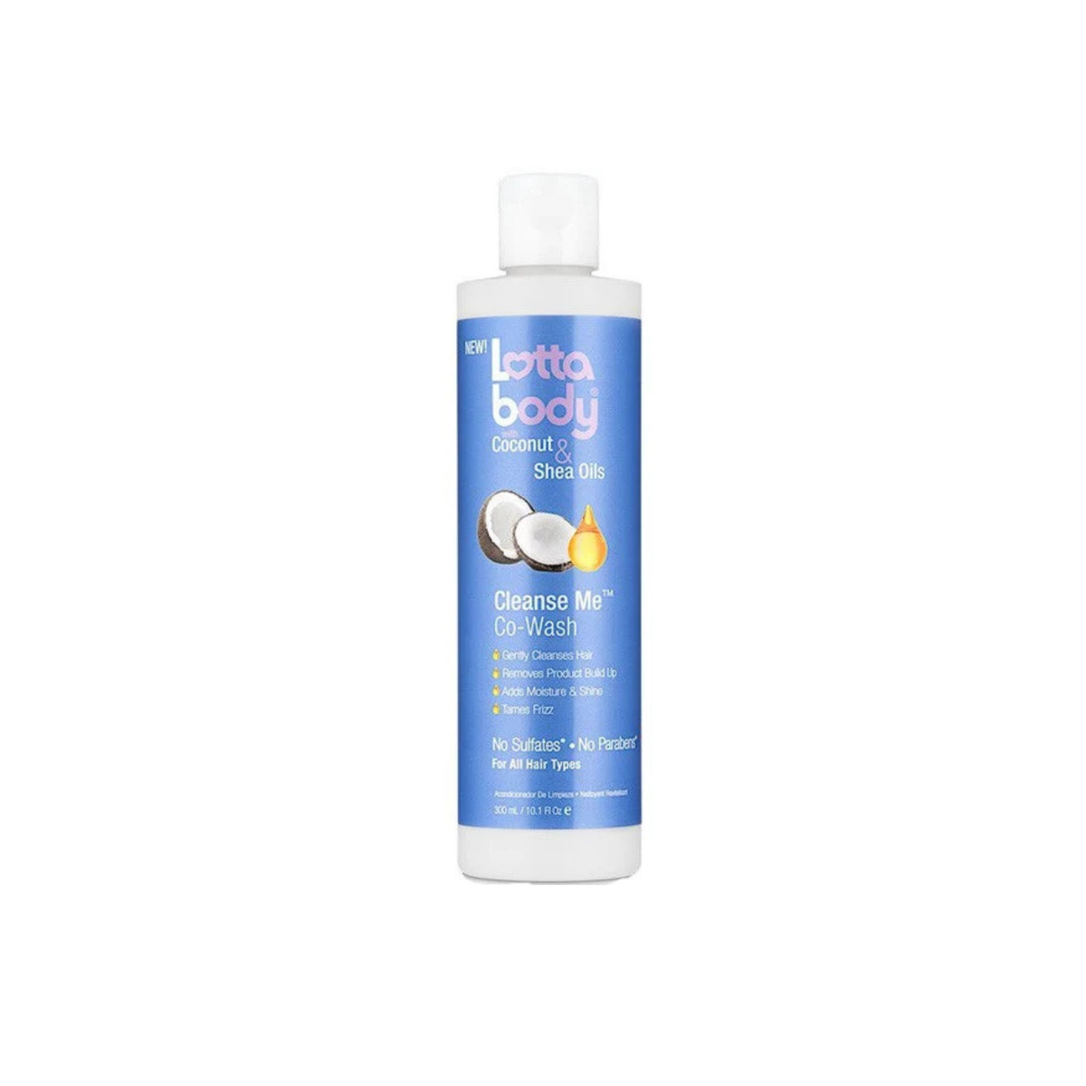 LOTTA BODY – CO-WASH NETTOYANT AUX HUILES DE NOIX DE COCO ET DE KARITÉ