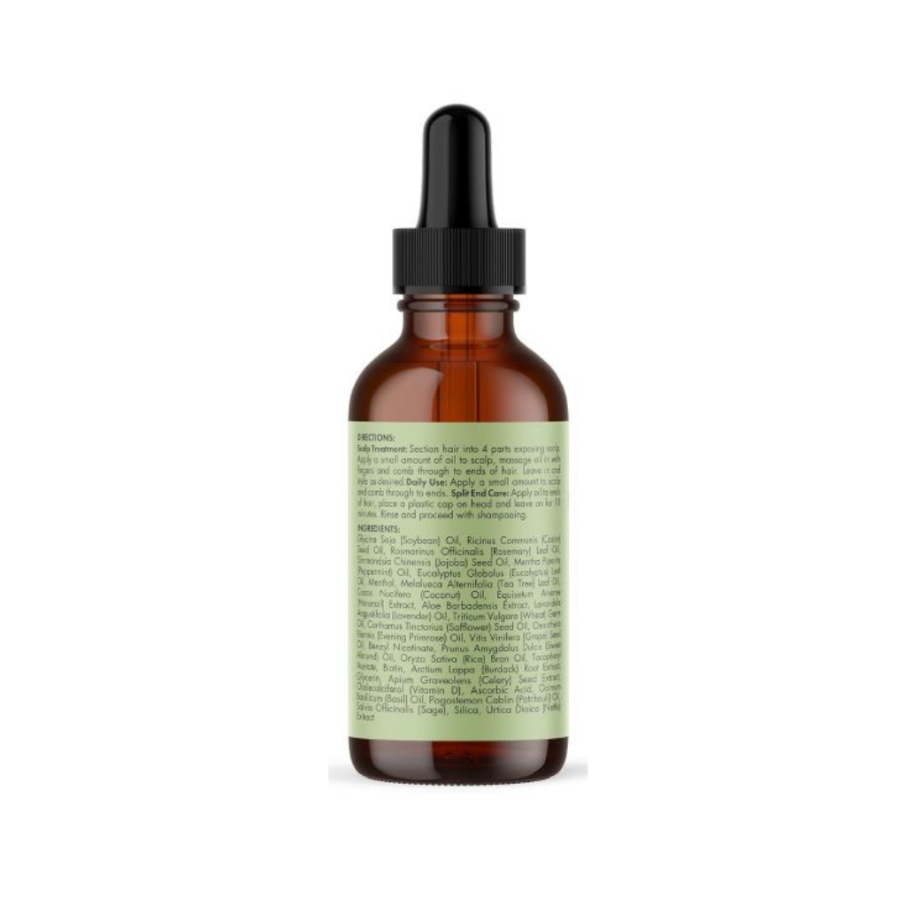 MIELLE ROSEMARY MINT SCALP & HAIR STRENGTHENING OIL