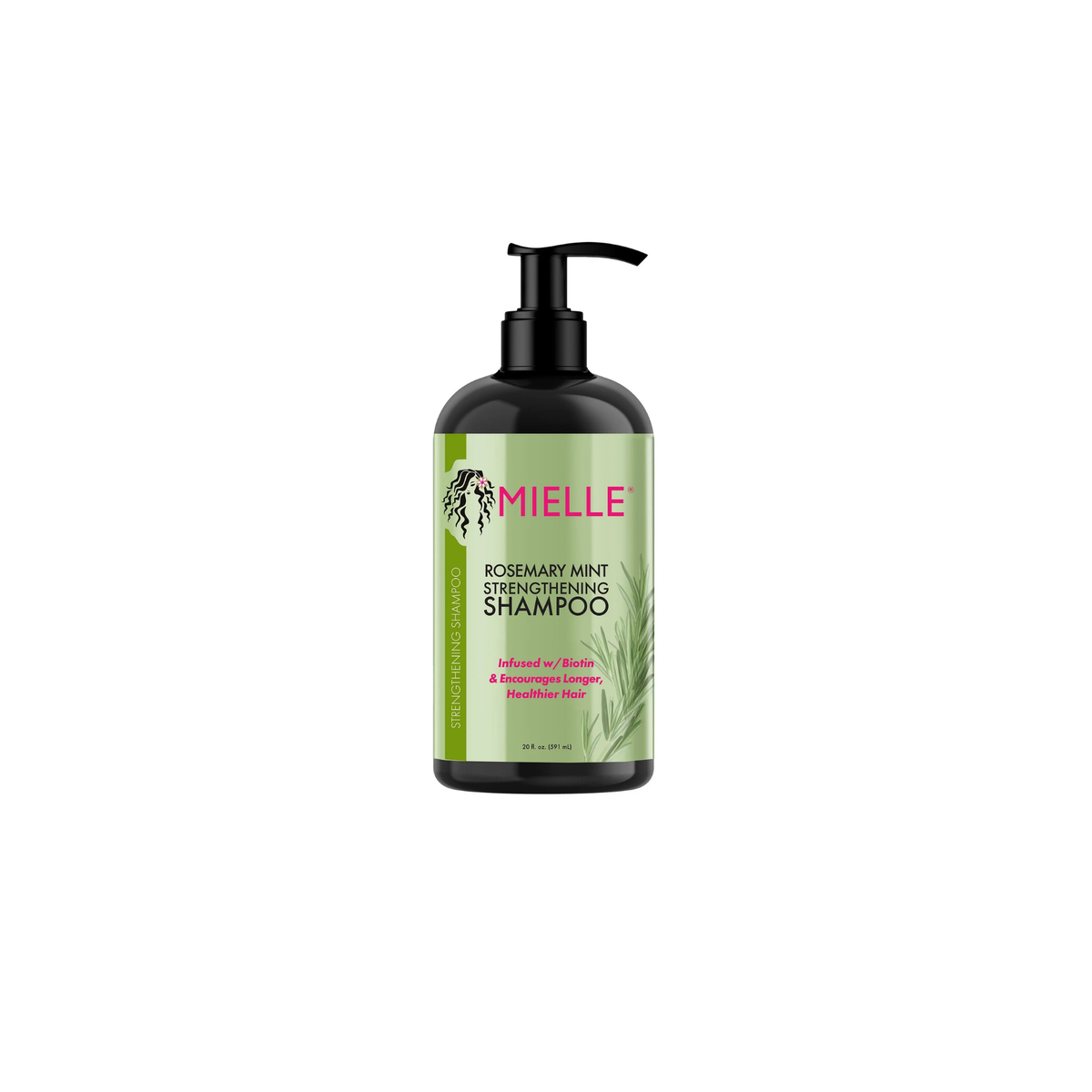 MIELLE – SHAMPOOING RENFORÇANT AU ROMARIN ET À LA MENTHE