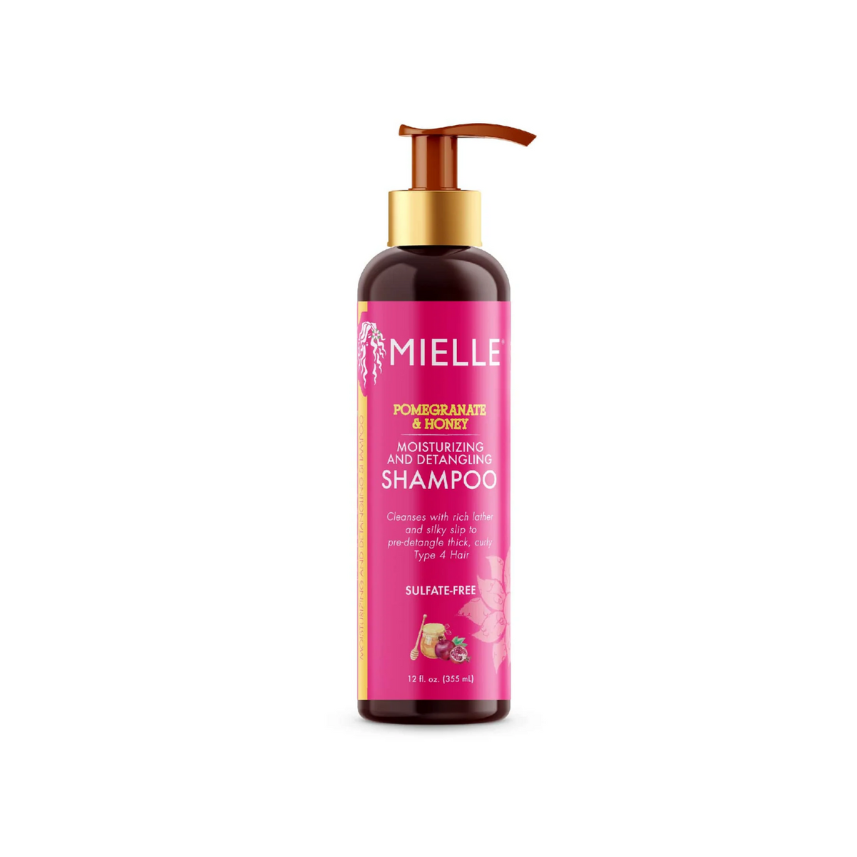 MIELLE – SHAMPOOING HYDRATANT ET DÉMÊLANT À LA GRENADE ET AU MIEL
