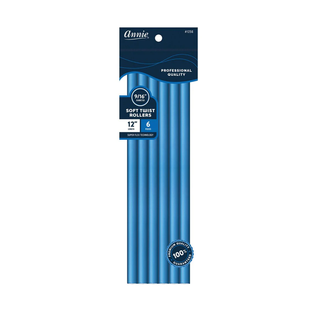 ANNIE - ROULEAUX SOUPLES FLEXIBLES 12 PO POUR BOUCLES SANS CHALEUR