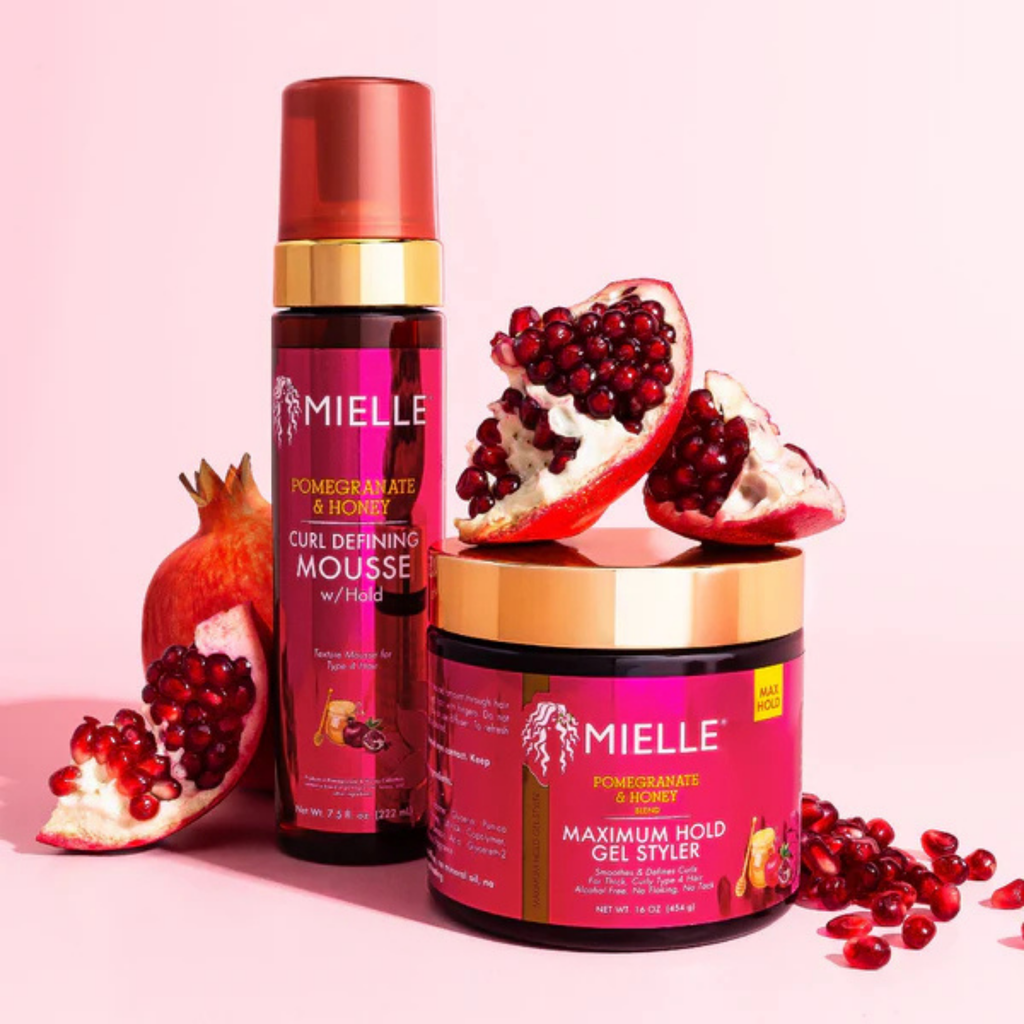 MIELLE POMEGRANATE & HONEY CURL DEFINING MOUSSE WITH HOLD