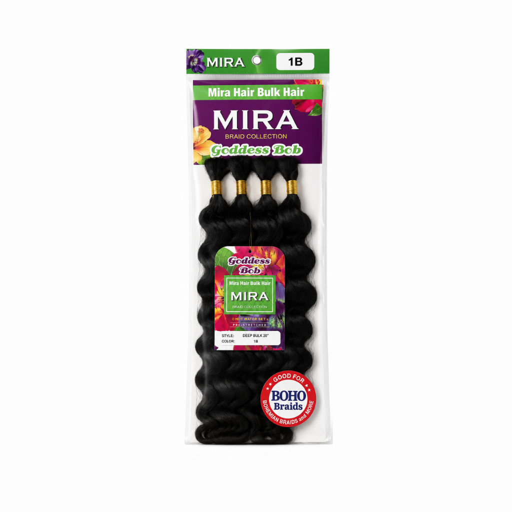 MIRA BRAID COLLECTION – CHEVEUX EN VRAC GODDESS BOB