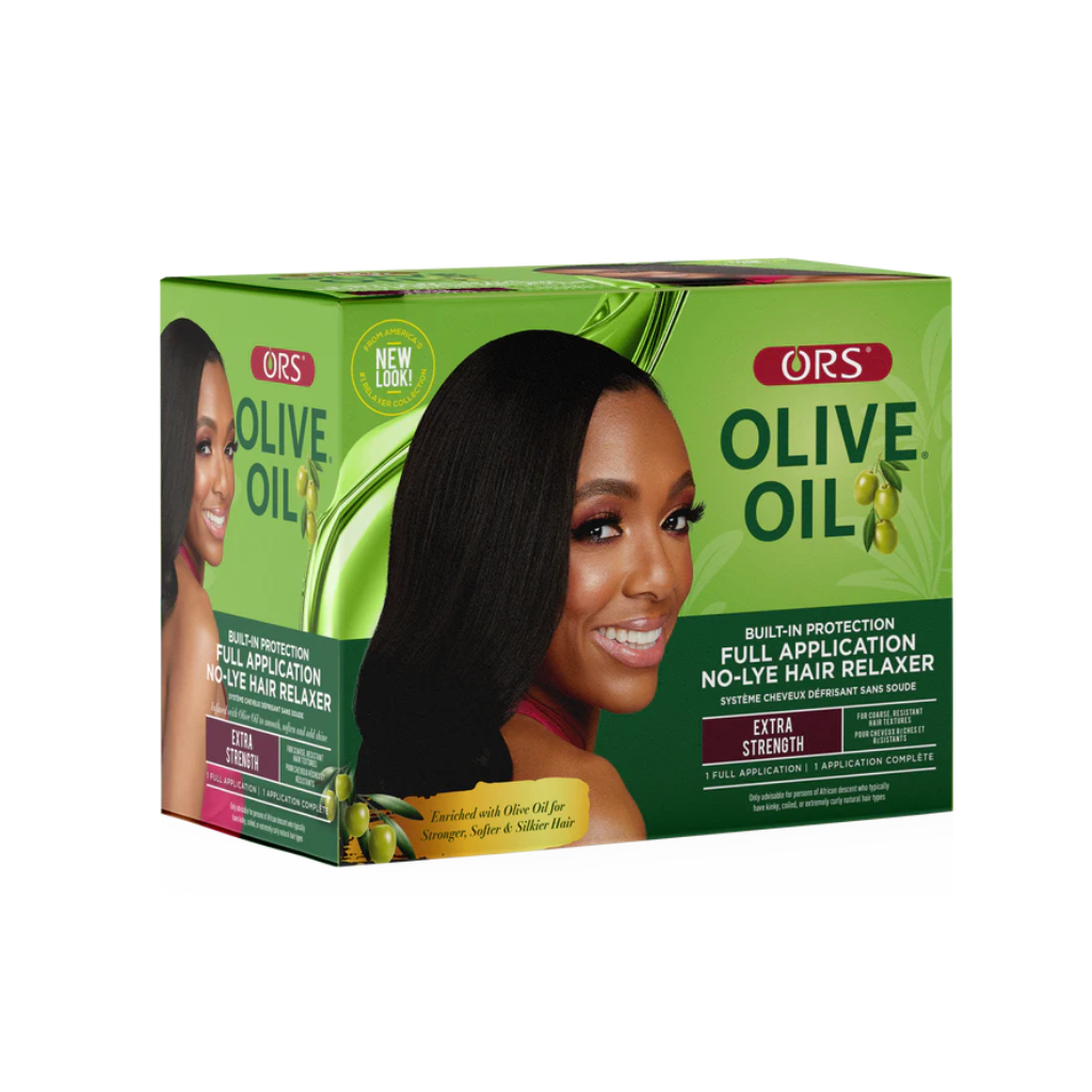 ORS – KIT DE DÉFRISAGE À L’HUILE D’OLIVE SANS SOUDE (EXTRA FORT)