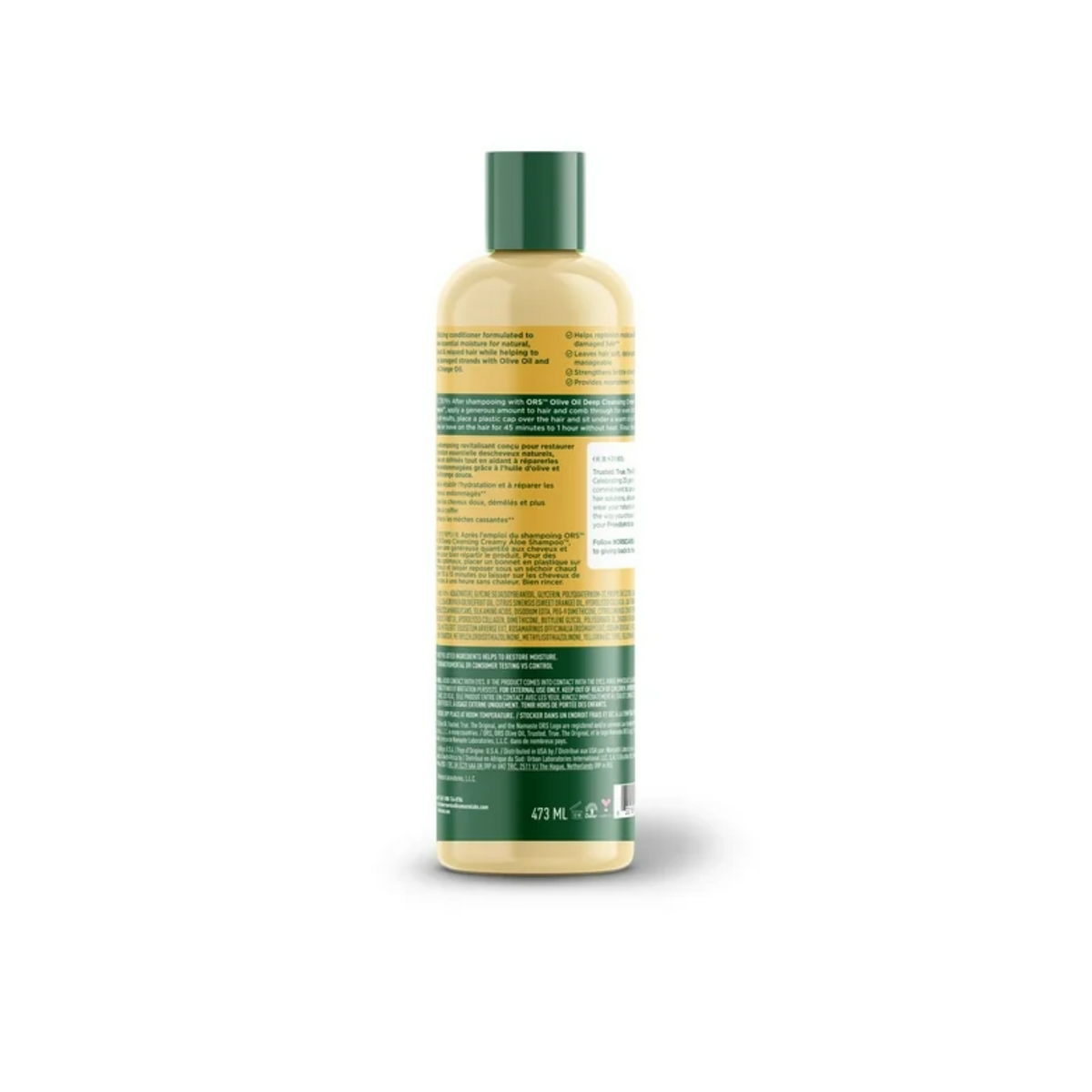 ORS – APRÈS-SHAMPOOING RÉPARATEUR À L’HUILE D’OLIVE ET À L’HUILE D’ORANGE DOUCE
