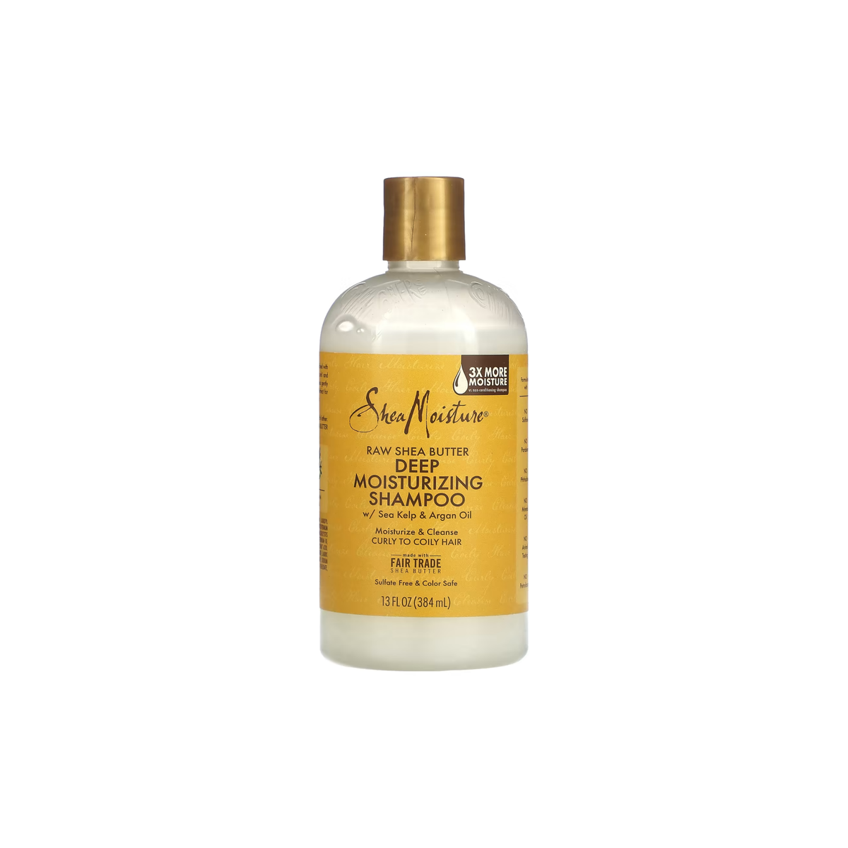 SHEA MOISTURE – SHAMPOOING HYDRATANT PROFOND AU BEURRE DE KARITÉ BRUT