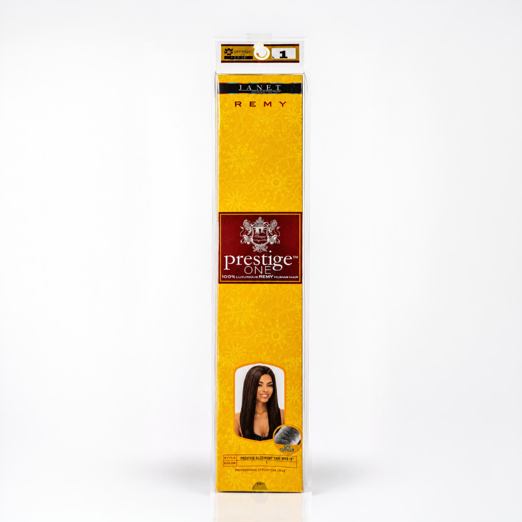 JANET REMY PRESTIGE ONE – CHEVEUX HUMAINS REMY YAKI 100 % DE QUALITÉ SUPÉRIEURE