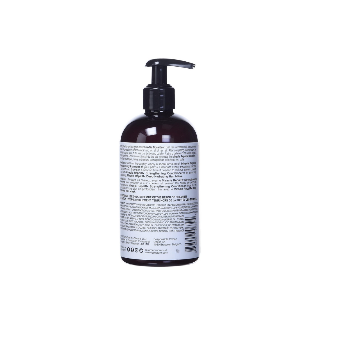 TGIN - MIRACLE REPAIRX – APRÈS-SHAMPOOING RÉPARATEUR ET RENFORÇANT
